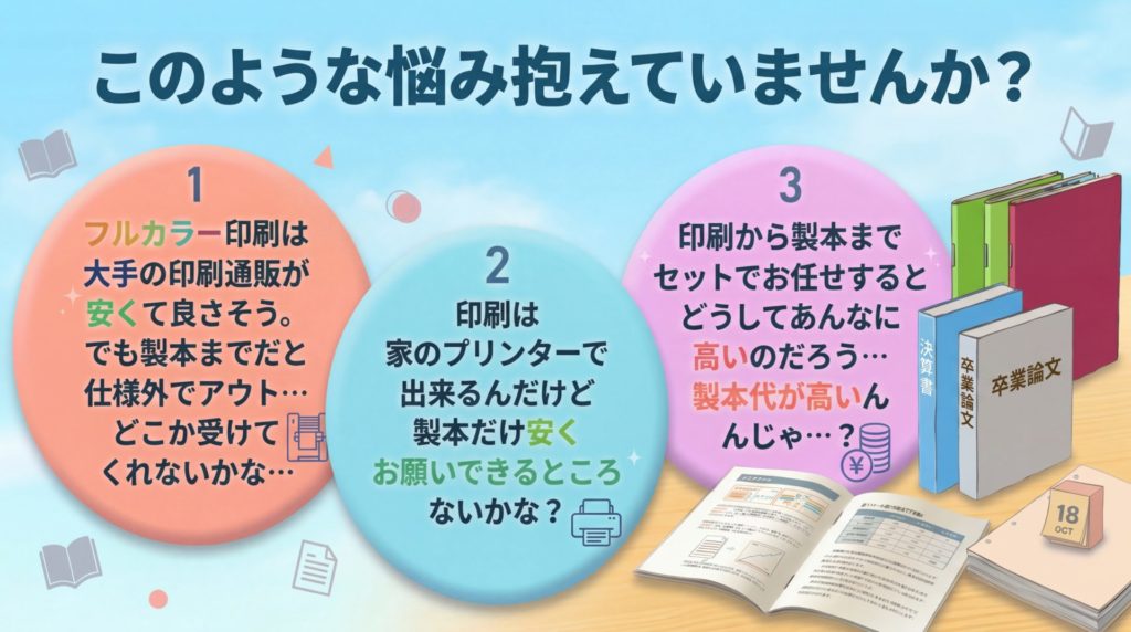 このような悩み